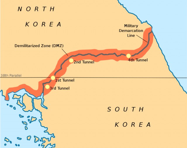 КНДР взорвала офис связи с Южной Кореей в приграничном городе после заявления о вводе войск в демилитаризованную зону