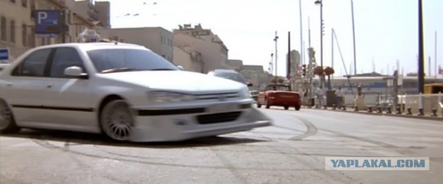 Фильм «Такси»: автомобили