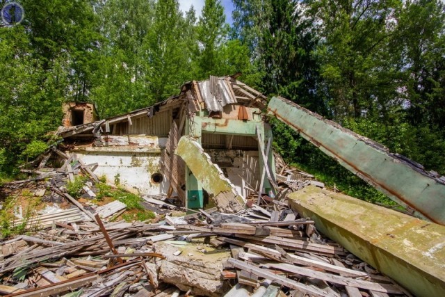 Брошенное хранилище базы ядерного обеспечения "Сооружение-1бис" арсенала "Новгород-18"