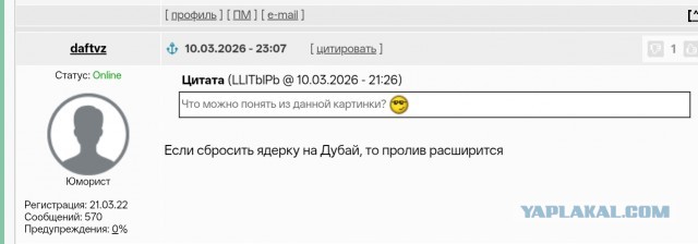 В США призвали сделать альтернативу Ормузскому проливу ядерными взрывами