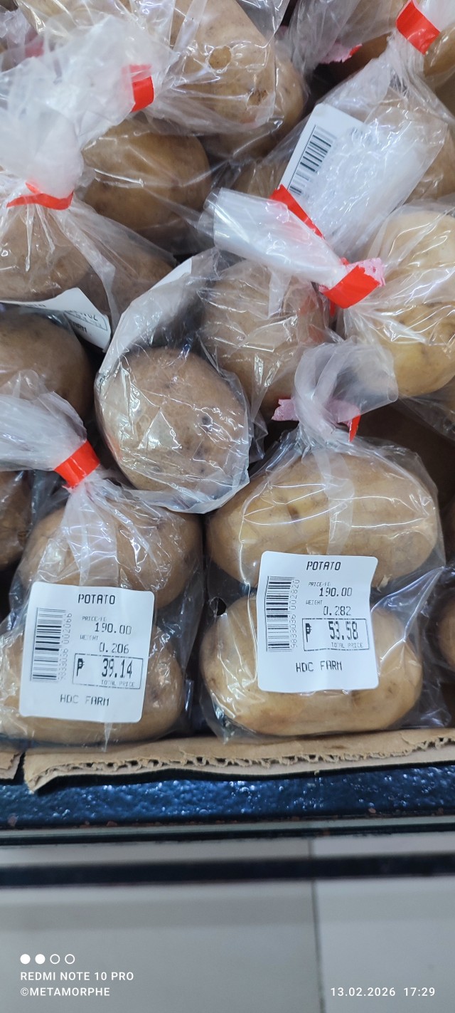 Продуктовая корзина на 2000 рублей в Китае