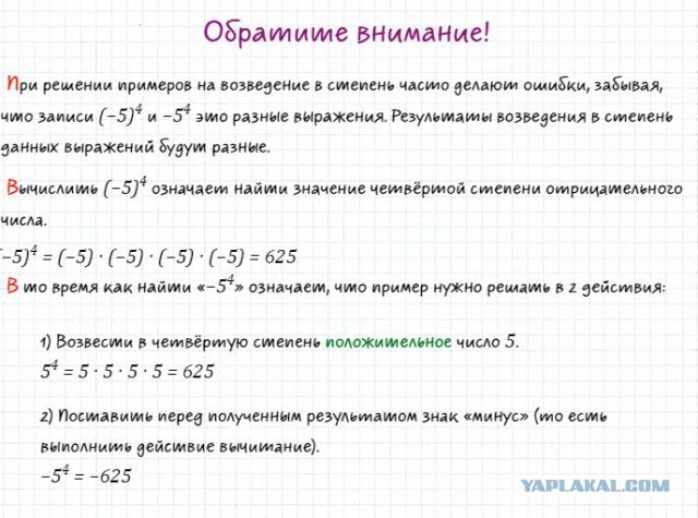 Школьный курс математики