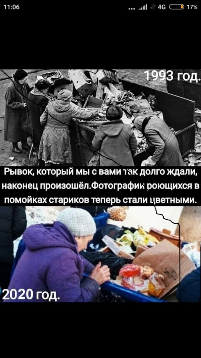 Российские власти объявили о победе над нищетой
