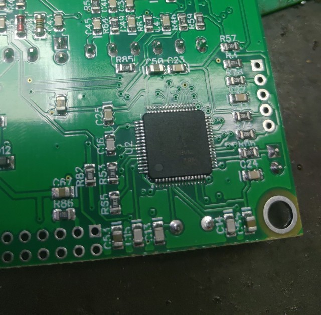 Хлопотная перепайка квадратика