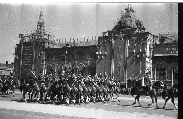 Военный парад весна 1951 года. Часть 2.