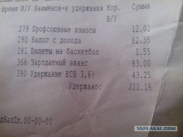 Хвастаюсь зарплатой
