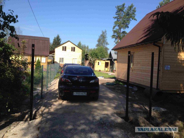 Неожиданное строительство дачи