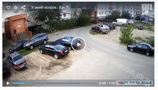 Cтранное ДТП в Рыбинске