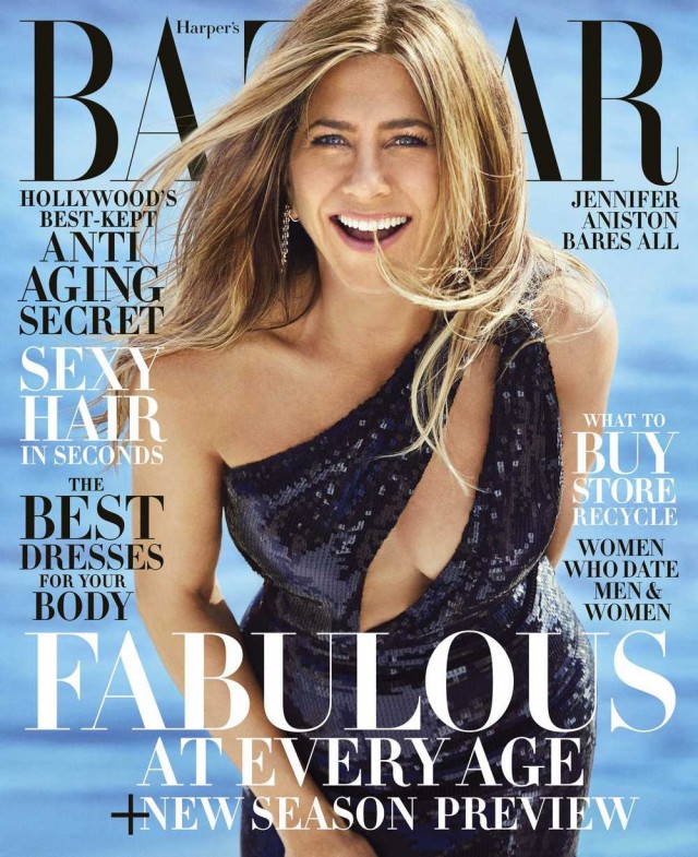  Jennifer Aniston (Harpers Bazaar US / 2019)