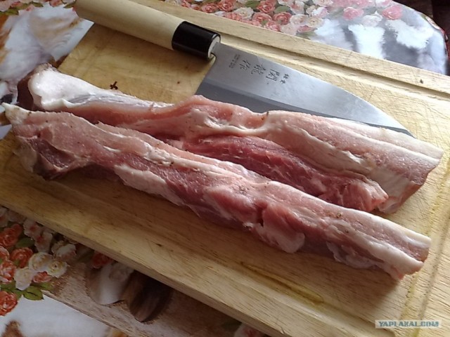 Грудинка в лаваше по Дженибековски.