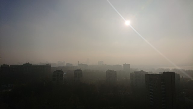 Туман в Москве