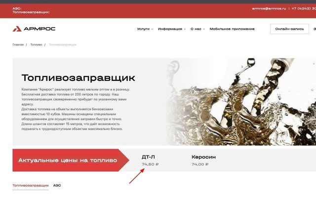 Песков заявил, что Путин держит на контроле ситуацию с ценами на бензин