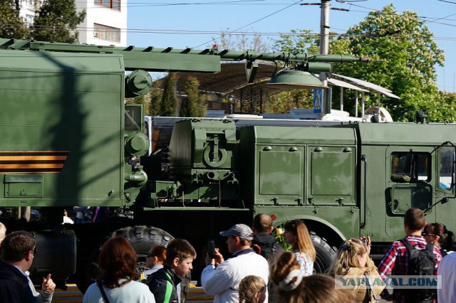 Парад Победы в Севастополе, 9 мая 2015