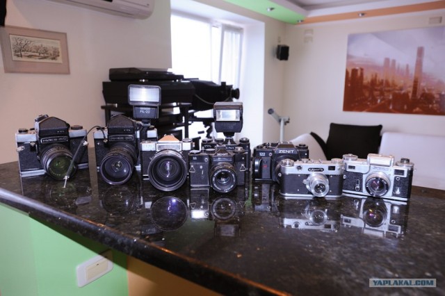 Фотоаппараты фотолюбителей СССР
