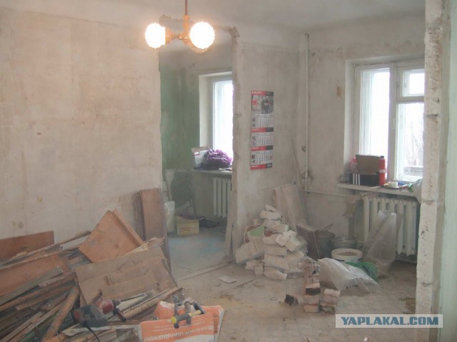 Ремонт двухкомнатной квартиры своими силами.