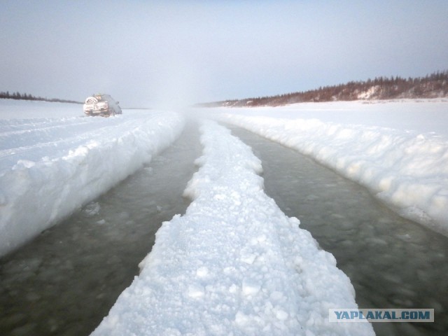 Легковушка на мысе Челюскина