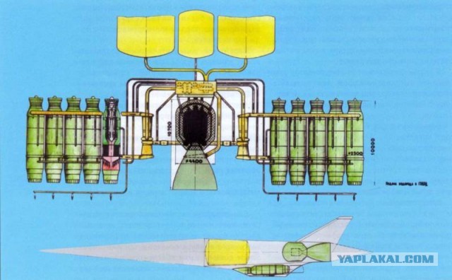 Проект космического самолета с ядерным двигателем (СССР)