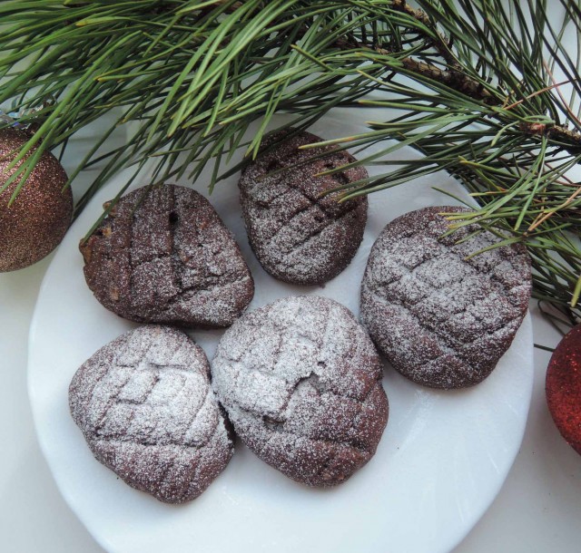 Новогодние вкусные шишки