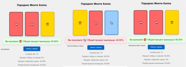 О парадоксе Монти Холла