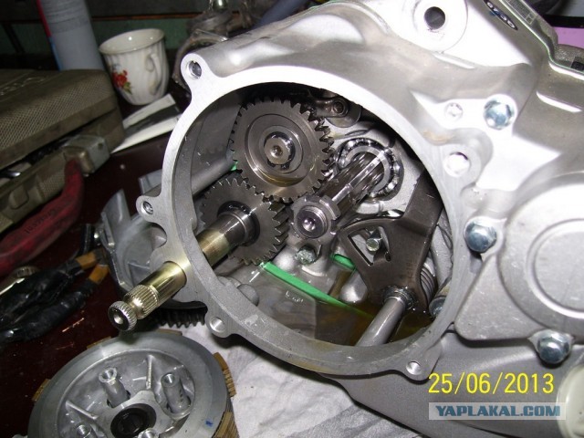 Разбор китайского мотора для мототехники,