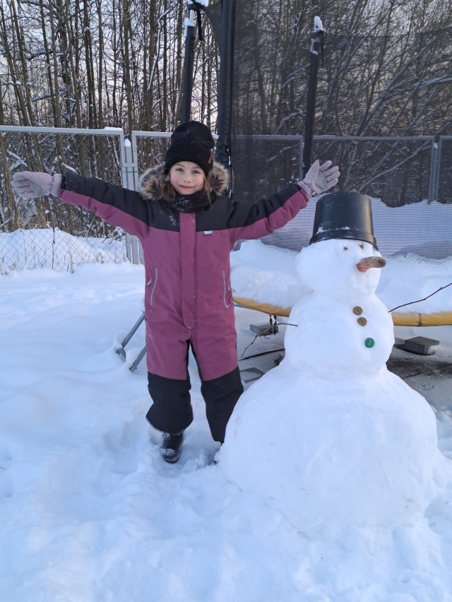 Лучший снеговик