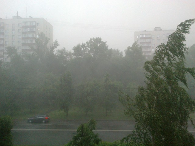 Обещали дождик с грозой...