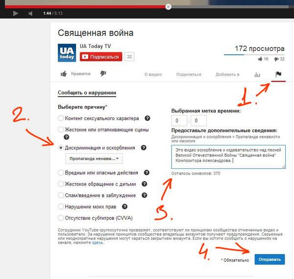 Новая переделка песни "Священная война" от укропа