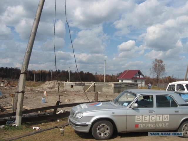 Сгоревшая Верхняя Верея - месяц спустя