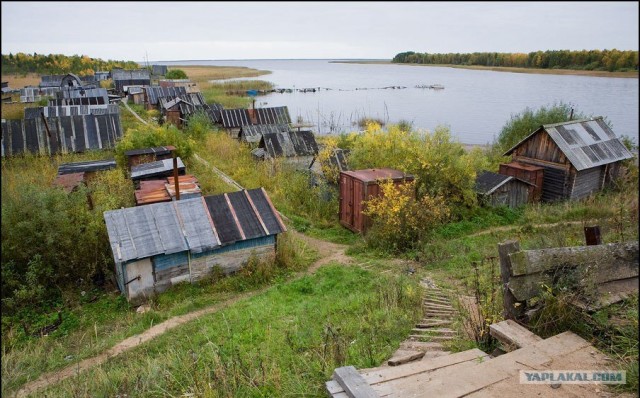 Заброшенная колония в Архангельской обл.