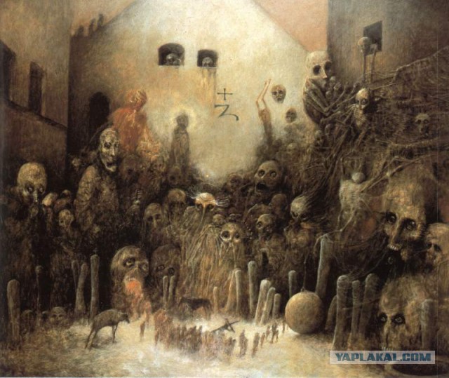 Картины Zdzisława Beksiński