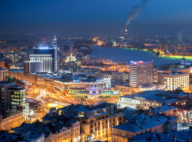 Зимняя Казань