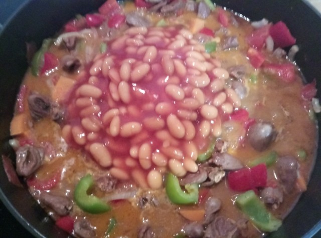 Рагу из курицы в мексиканском стиле. (Это так в инете называют)