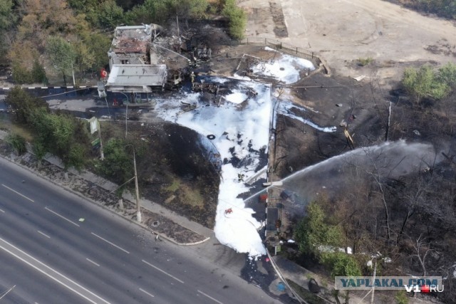 В Волгограде взорвалась газовая заправка