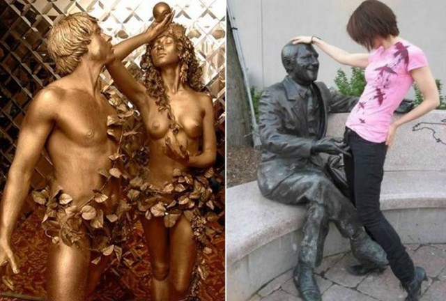 Афродита Книдская — настолько реалистичная статуя, что однажды с ней занялись сексом