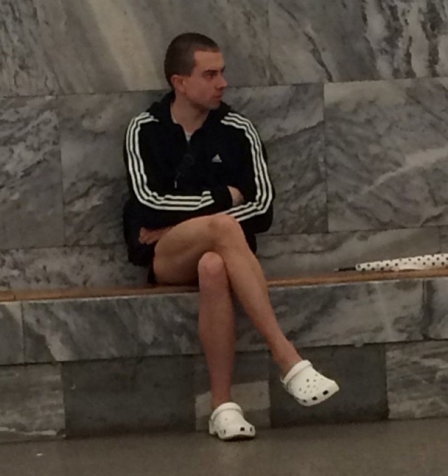 Модники из российского метрополитена