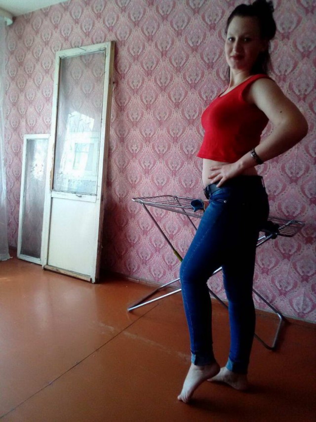 Танька, фоткай, я позирую!