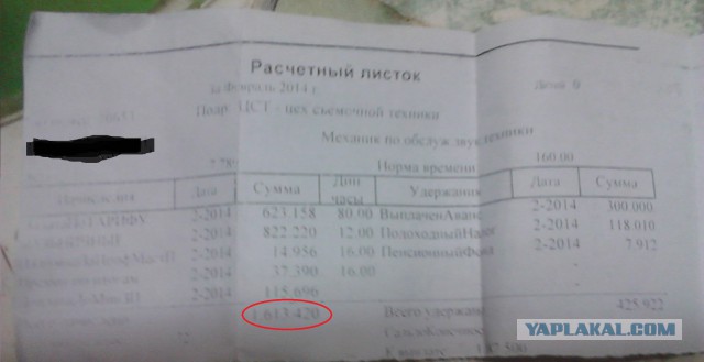 Хвастаюсь зарплатой