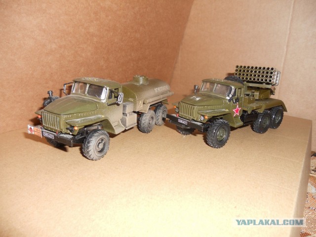 Военные автомобили в масштабе, с времён РККА до на