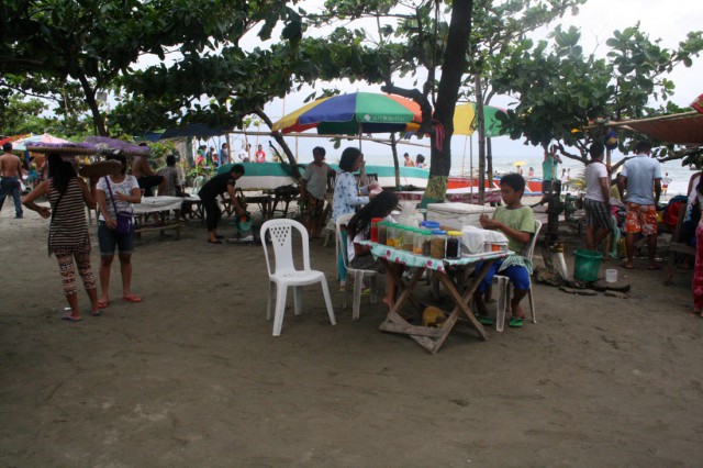 Нетуристический филиппинский пляж