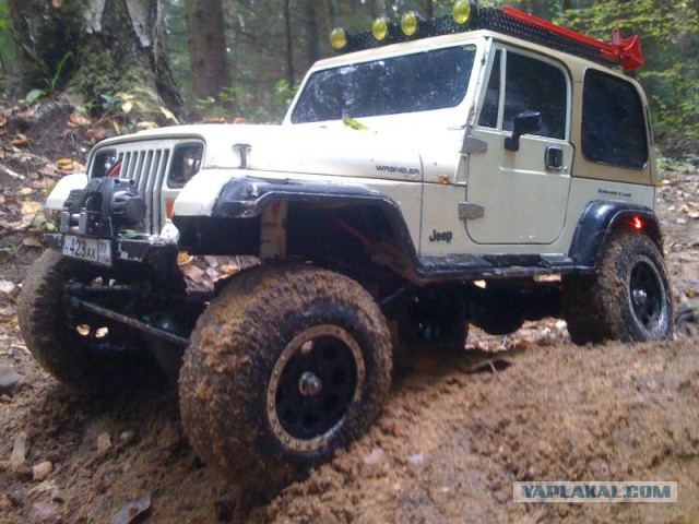 Мини проект Jeep Wrangler YJ 1:10