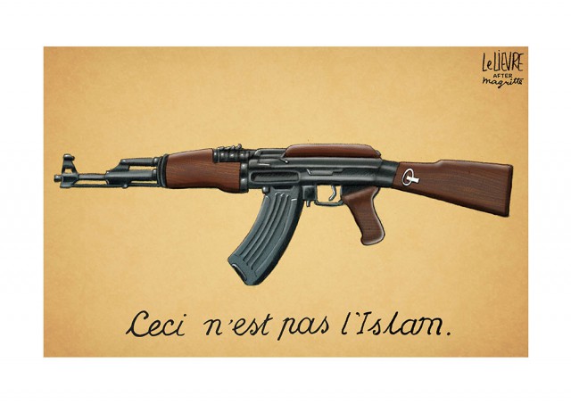 Карикатура Западная