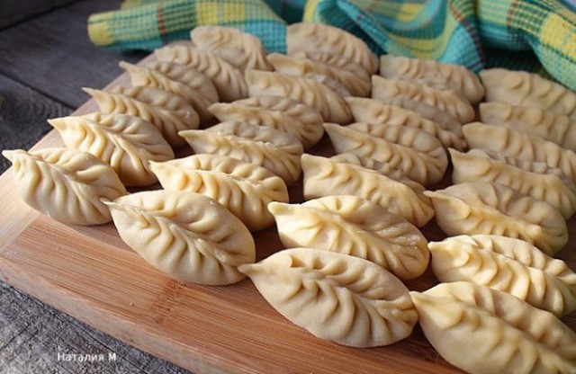 Пельмени с картошкой