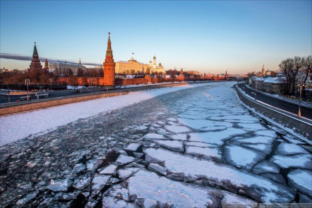 Минус тридцать в Москве!