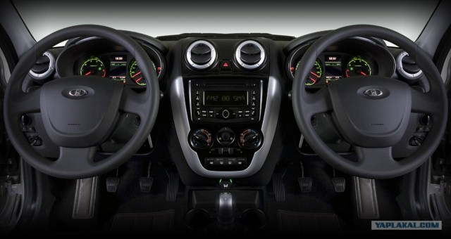 Lada Granta - Косяк на приборке?
