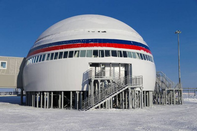 Арктика. Самая северная база ПВО РФ «Арктический трилистник» достигла полной автономности