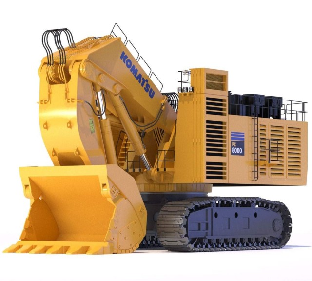 Bucyrus 8200. Экcкaвaтop-дpaглaйн
