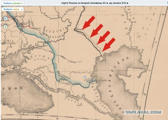 Бурлаки на каналах Волги в 18-ом веке. Гипотеза