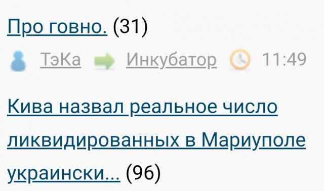 Кива назвал реальное число ликвидированных в Мариуполе украинских военных