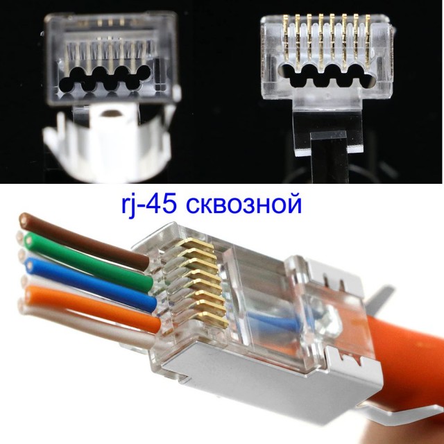 Чтобы помнить, как обжимать RJ-45?