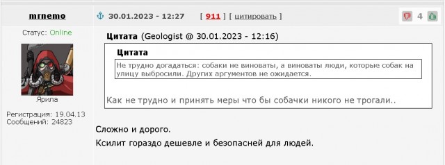 «Я тоже люблю собак». Мэр Бодайбо предложил отстреливать бездомных животных.